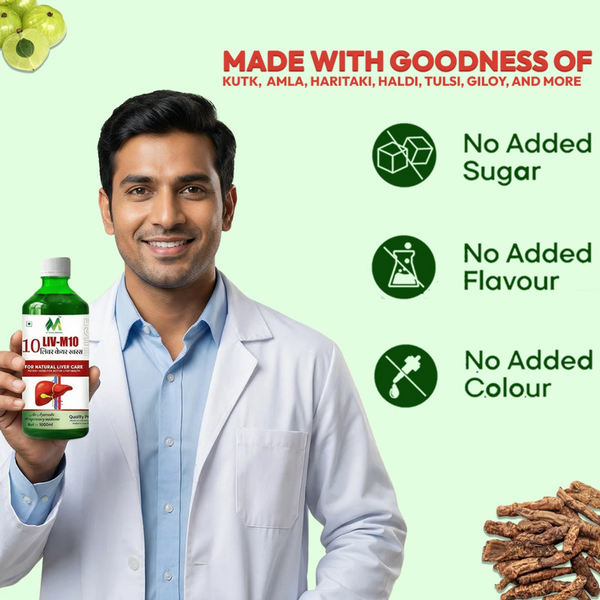 Liver Care Juice 1000ML |Liv m10 sawras|Herbal Wellness Formula