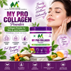 Pro Collagen Powder, 200g, Ayurvedic Blend with Amla, SeaBuckthorn and Green Tea for Skin, Hair and Joint Support, Anti-Aging and Glowing skin, Collagen Powder for Women and Men