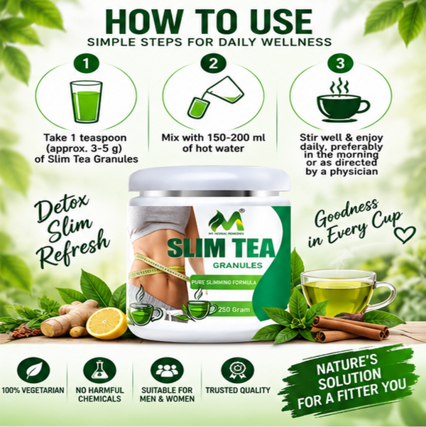 Slim Tea Powder-250GM | Herbal Wellness Tea