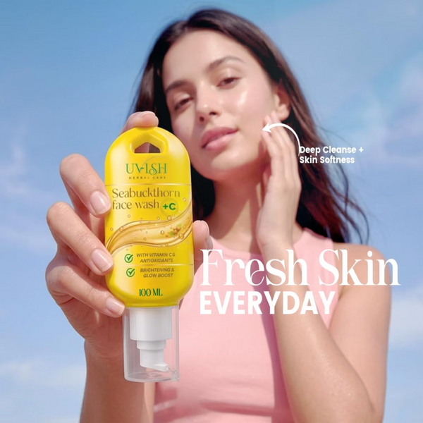 Sea buckthorn Face Wash 100ml |SeaGlow Botanical Face Wash