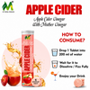 Apple Cider Vinegar Effervescent Tablets | 500mg ACV | Pack of 4 (15 Tablets per Pack) | Vitamin B6 & B12 | Sugar-Free | Digestion & Metabolism Support