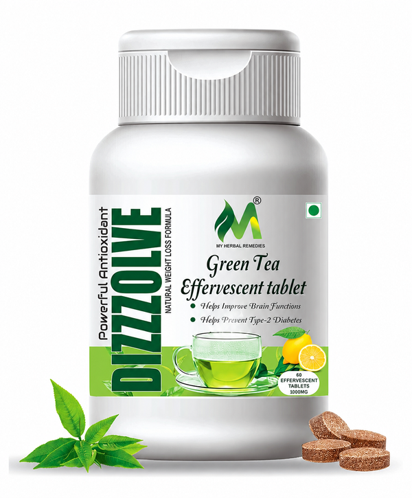 Green Tea Effervescent Tablets 1000mg || Refreshing Daily Wellness