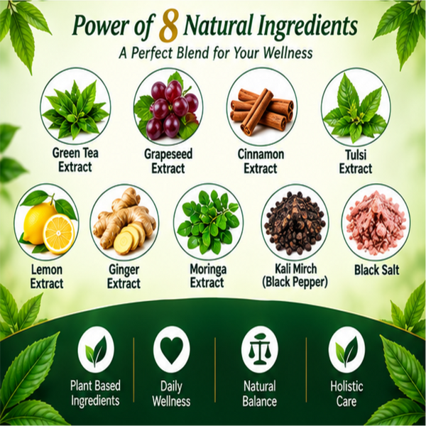 Green Tea Effervescent Tablets 1000mg || Refreshing Daily Wellness