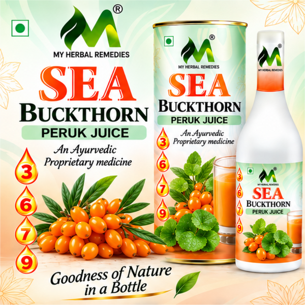 Sea Buckthorn Peruk Juice 1000ml || Premium Sea Buckthorn Peruk Juice for Daily Wellness
