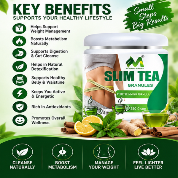 Slim Tea Powder-250GM | Herbal Wellness Tea