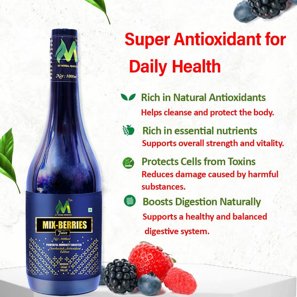 MY HERBAL REMEDIES PREMIUM MIX BERRY JUICE – MULTI BERRY BLEND