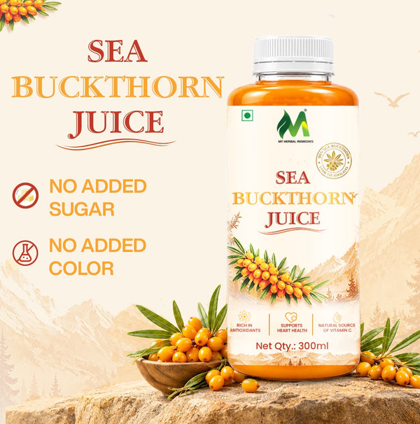 SEA BUCKTHORN JUICE 300ML| 90% SEA BUCKTHORN